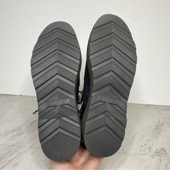 New! Sorel Hi Line Hiker Black Lace Up Boot 10 - Picture 13 of 14